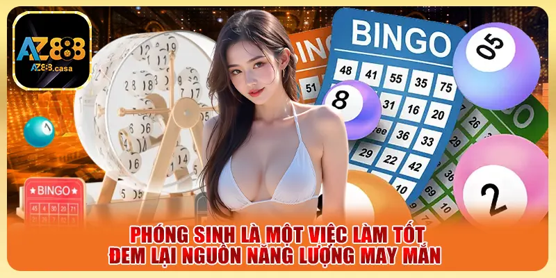 Phóng sinh là một việc làm tốt đem lại nguồn năng lượng may mắn